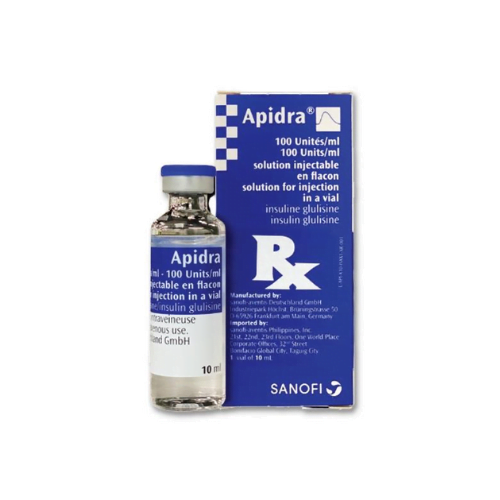 Apidra Vials 10 APIDRA VIALS 100 UNITS ML