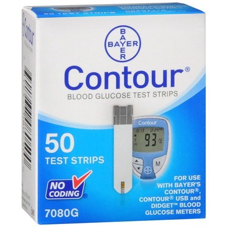 Bayer Contour Test Strips 3 bayer contour test strips 50