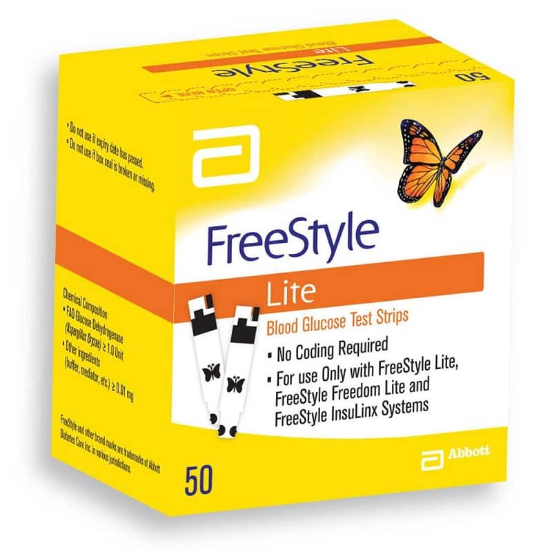 Freestyle Lite Zipwik Test Strips 1 freestyle lite zipwik test strips