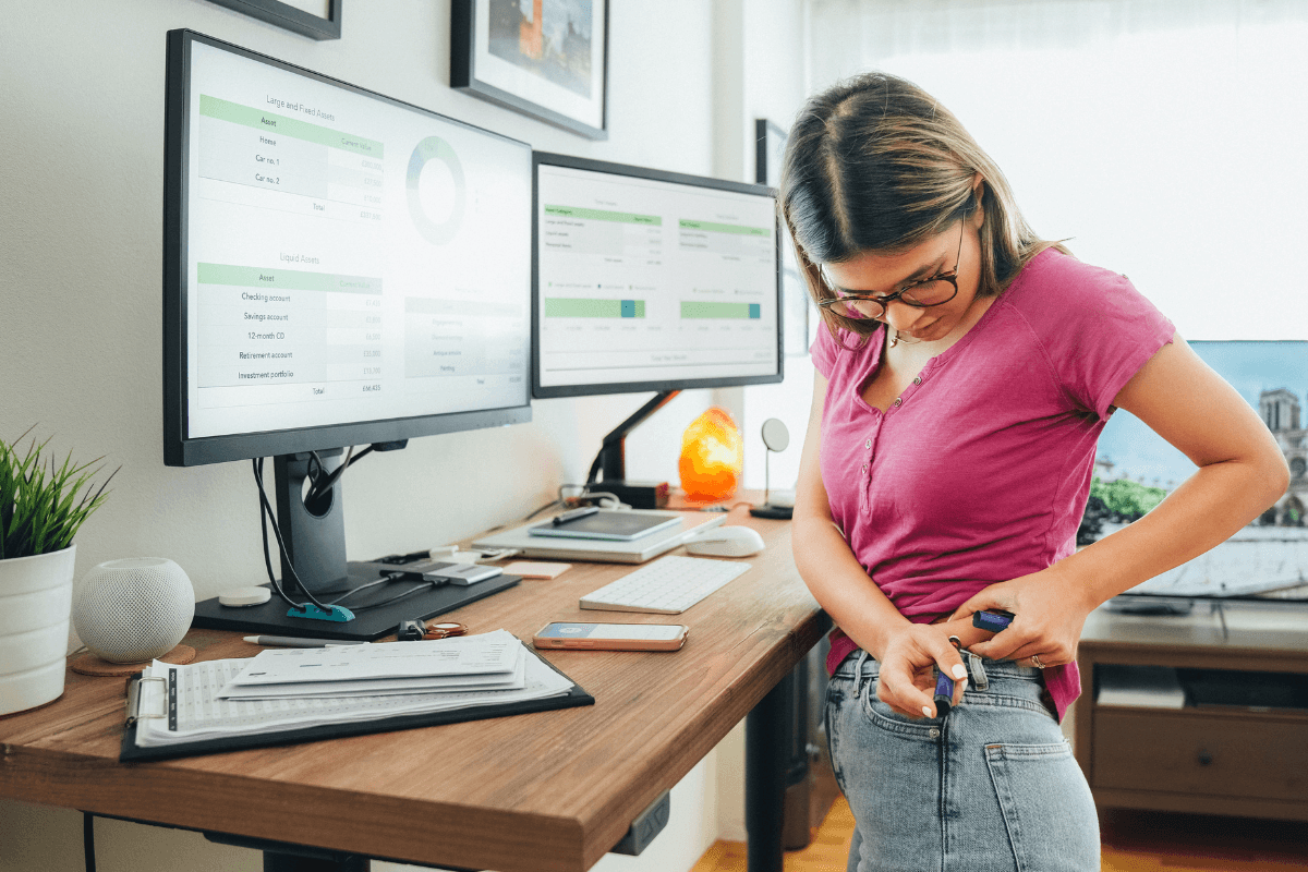 how many hours should a diabetic work