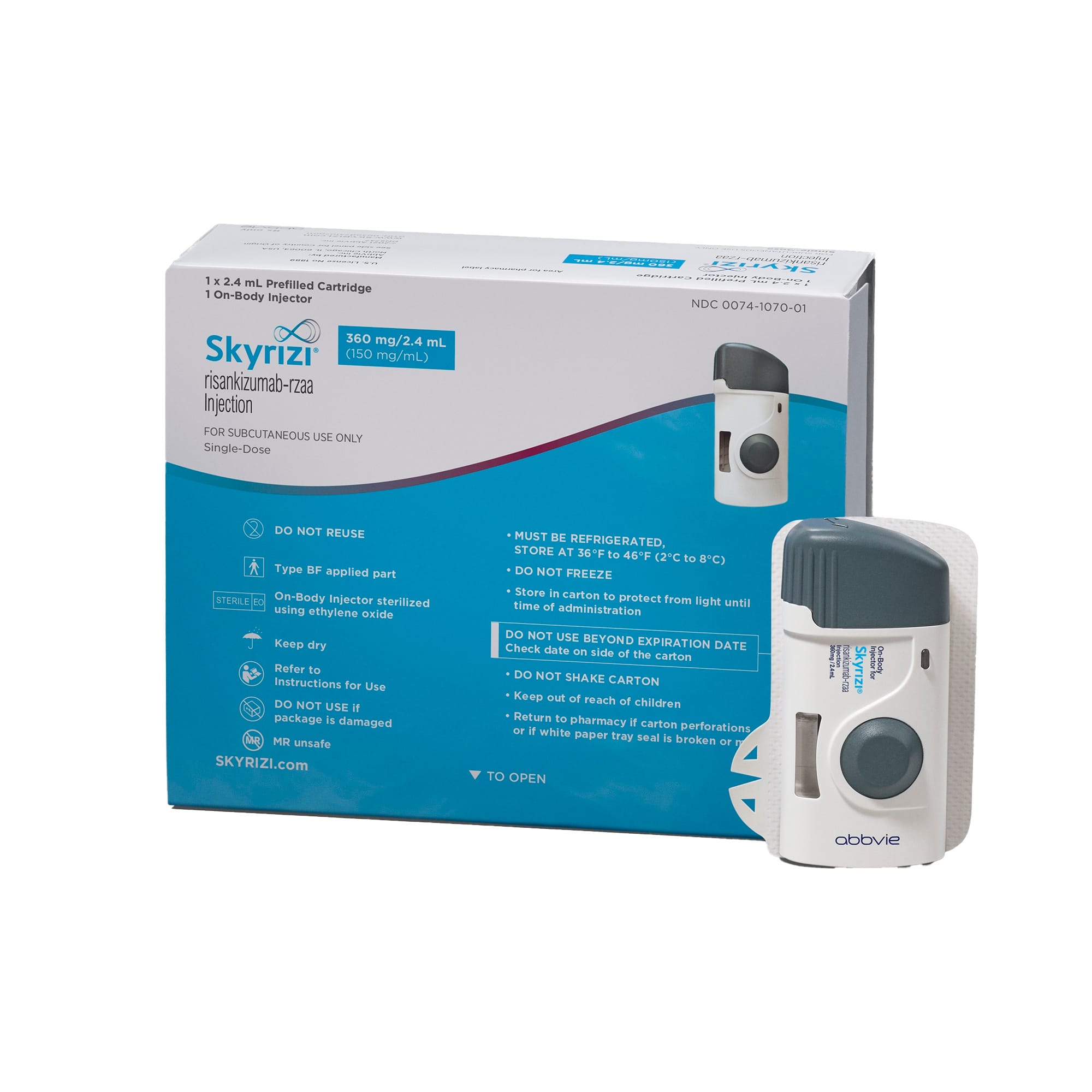 Skyrizi Pre-fill Cartridge w/ Injector 1 Skyrizi Pre-fill Cartridge w/ Injector