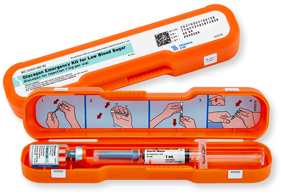 Glucagon Injection Kit with Diluent 2 Glucagon Injection Kit with Diluent - Image 2